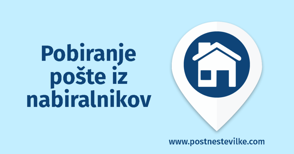 Pobiranje pošte iz nabiralnikov